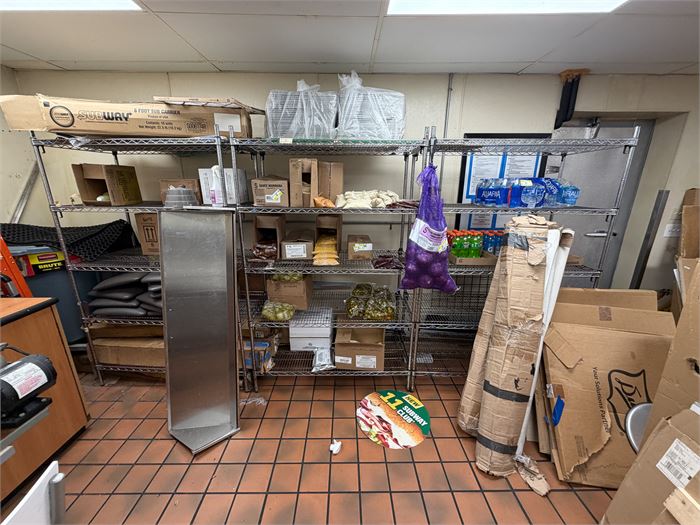 Lot of Commercial Metro Racks (Contents Not Included)(All Metro Racks in Photo)