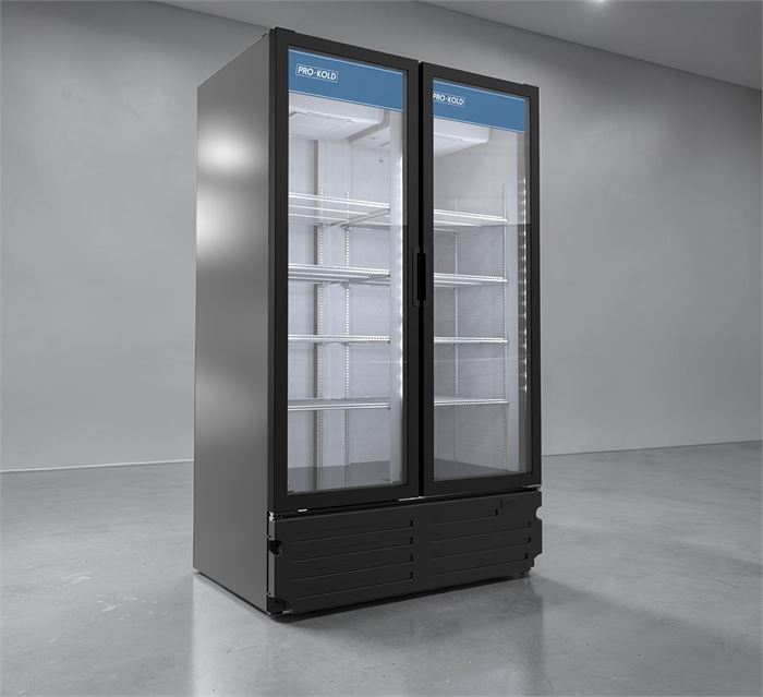 🆕🥤 PRO-KOLD VC-43 TWO-DOOR GLASS MERCHANDISER REFRIGERATOR – BRAND NEW IN BOX