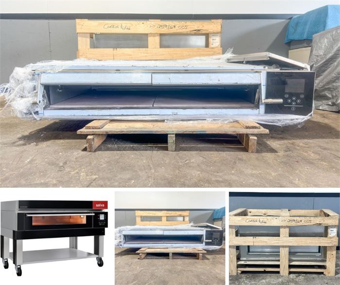 RETAIL $20,000+ New SCRATCH & DENT SALVA NXEP20 VAPOR Electric Modular Deck Oven