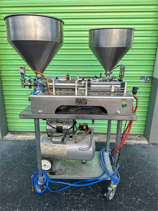 QTY: (2) 50-500ml Pneumatic High Viscosity Quantitative Paste Filling Machines