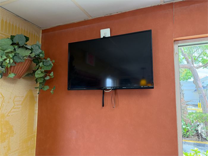 TV. Buyer responsible for removal