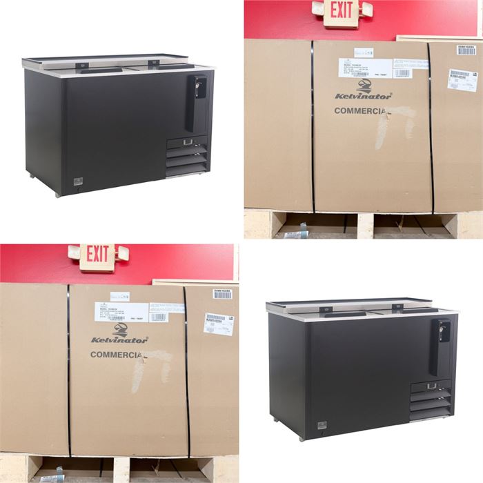 🧊 BRAND NEW IN BOX Kelvinator Commercial KCHBC50 50" Forced-Air Bottle Cooler