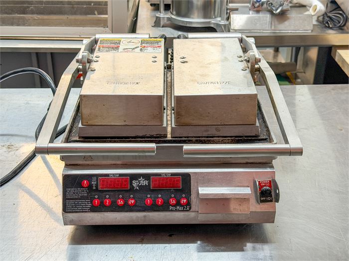 Star Pro-Max 2.0 Dual Commercial Panini Grill / Sandwich Press