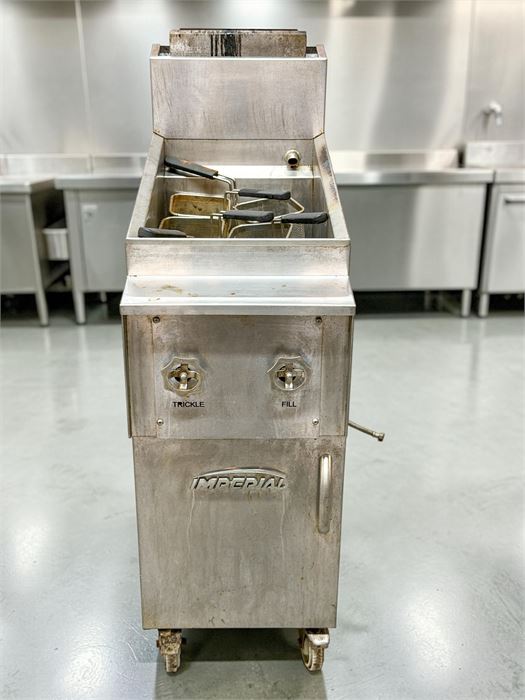 🍝 Imperial IPC-14 12-Gallon Natural Gas Commercial Pasta Cooker w/ Baskets 🔥
