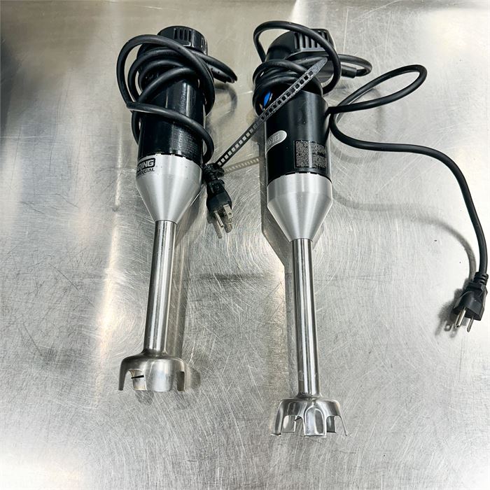 QTY: (2) Two Waring Immersion Blenders