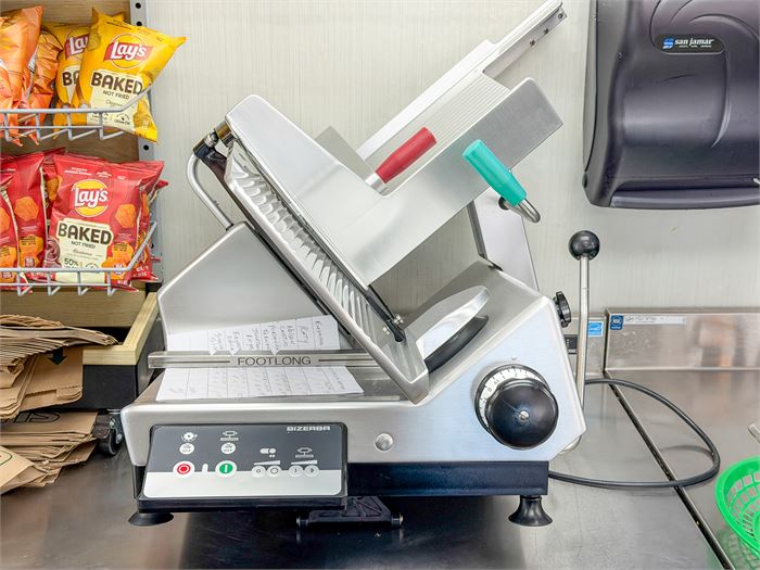 Bizerba 13" GSPHDI90 Automatic Gravity Feed Meat Slicer ORIGINAL PRICE $7,030.00