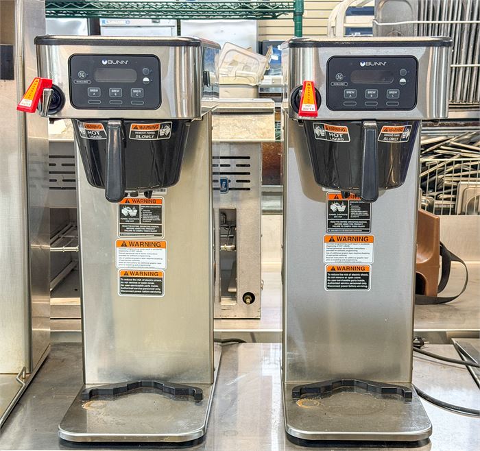 ☕ Lot of QTY: (2) BUNN ICB-DV Platinum Edition Automatic Coffee Brewers