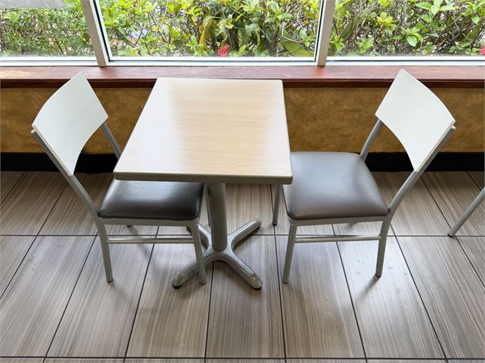 Table & (2) Chairs Dining Set
