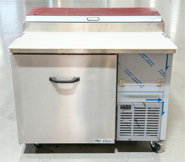🆕🍕 NEW PRO-KOLD PPT 44 01 REFRIGERATED PIZZA PREP TABLE – 41" OUT OF BOX
