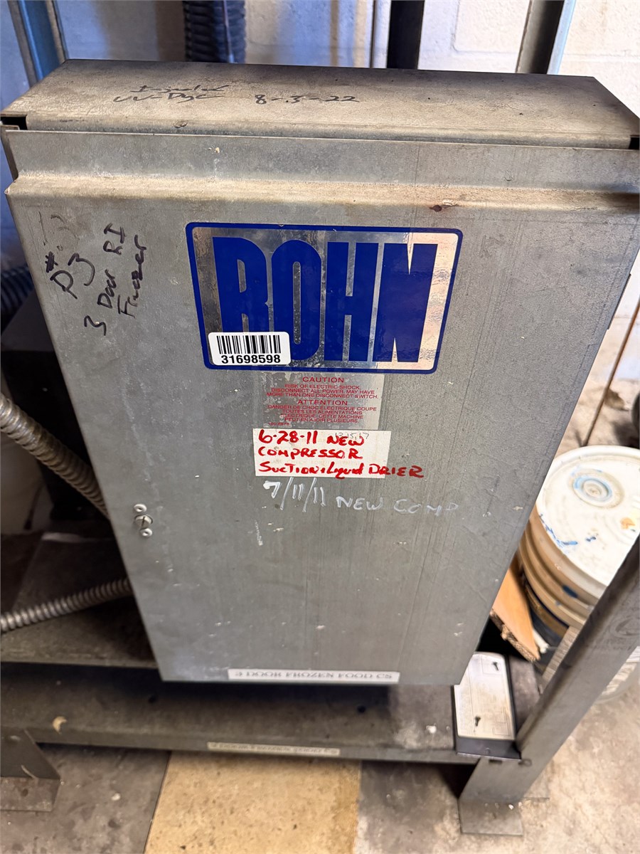 2ndsupply.com - Bohn Indoor Remote Refrigeration Compressor Unit ...