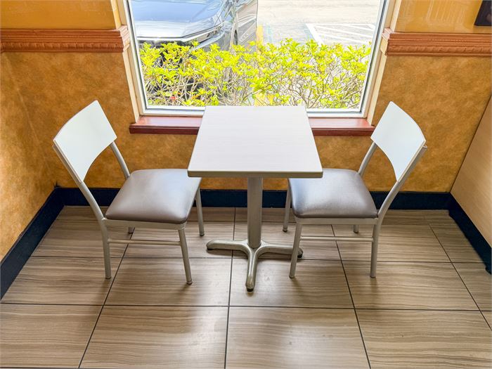 Table & (2) Chairs Dining Set