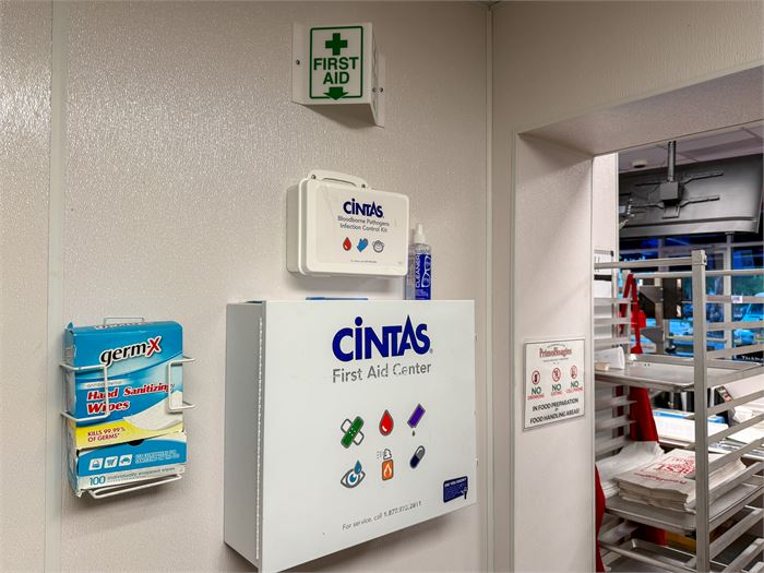 🔥 Cintas First Aid Center & Safety Station