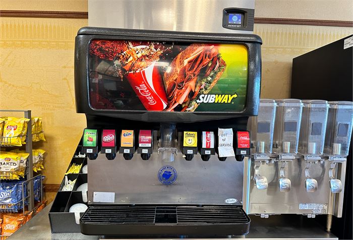 Cornelius Eight Flavor Soda Fountain Dispenser