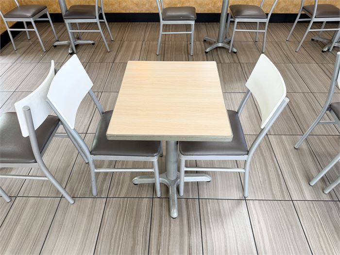 Table & (2) Chairs Dining Set