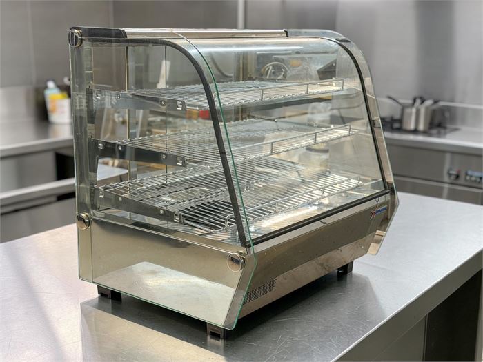 ♨️ Omcan 39535 120L Heated Countertop Display Case