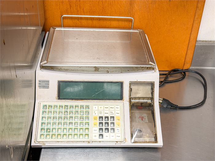 ⚖️ Bizerba SC II 100 Price Computing Label Printing Scale  Commercial Deli Scale
