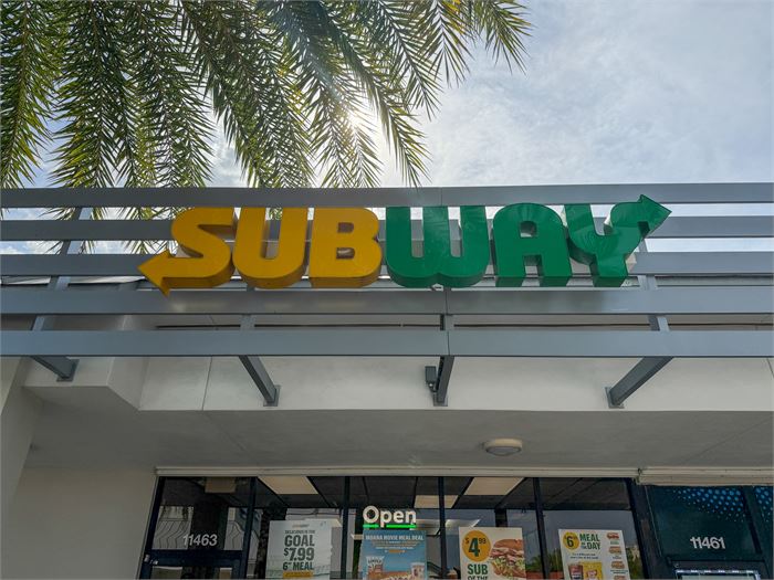 🥪 Subway Channel Letter Sign