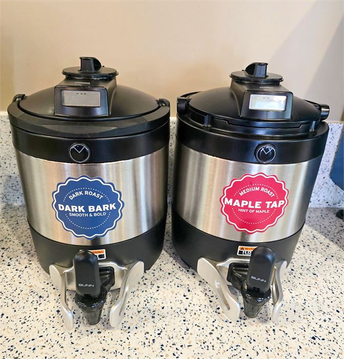 ☕☕ (Qty. 2) BUNN TF Server 1-Gallon Insulated Coffee Servers ☕
