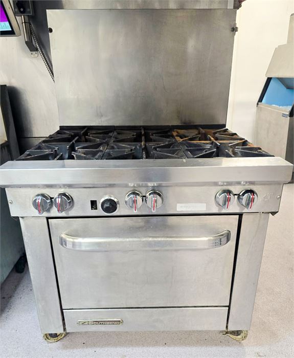 🔥 Southbend 6-Burner Gas Restaurant Range w/ Standard Oven 🔥