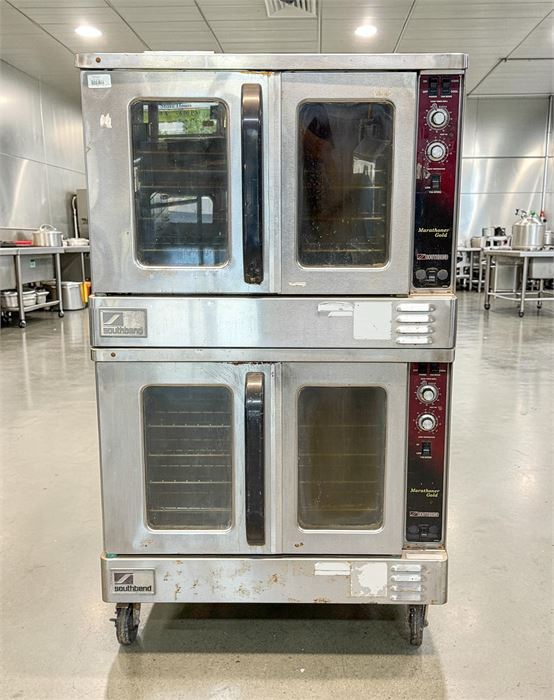 🔥 Southbend Marathoner Gold Double Stack Natural Gas Convection Oven – Double D