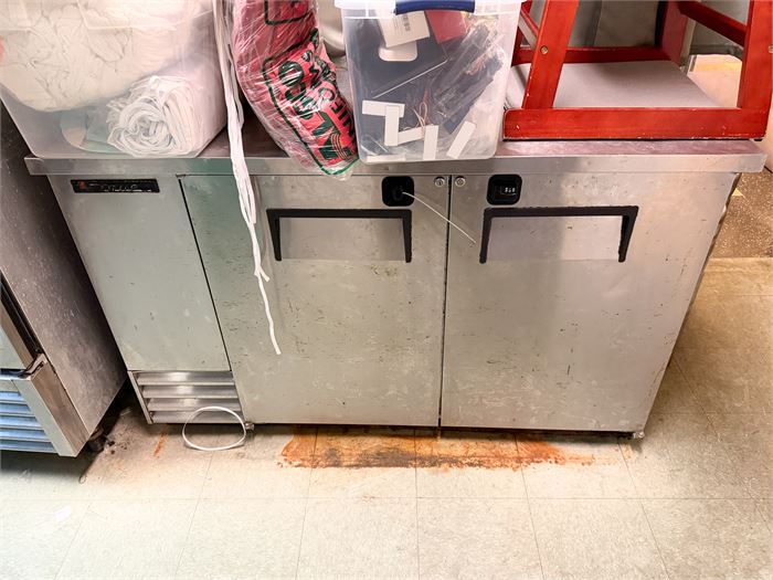 True TBB-2-S 58" Two Door Back Bar Cooler