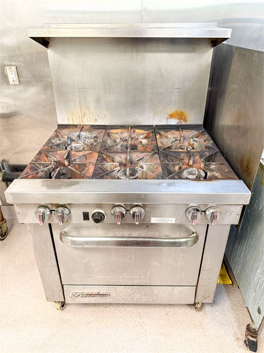 🔥 Southbend 6-Burner Natural Gas Restaurant Range w/ Standard Oven 🔥