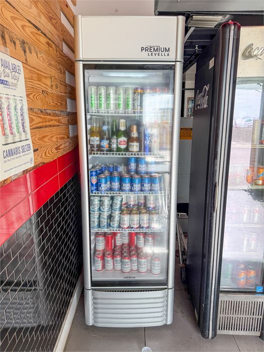 🥤 Premium Levella Glass Door Merchandiser Refrigerator 🥤