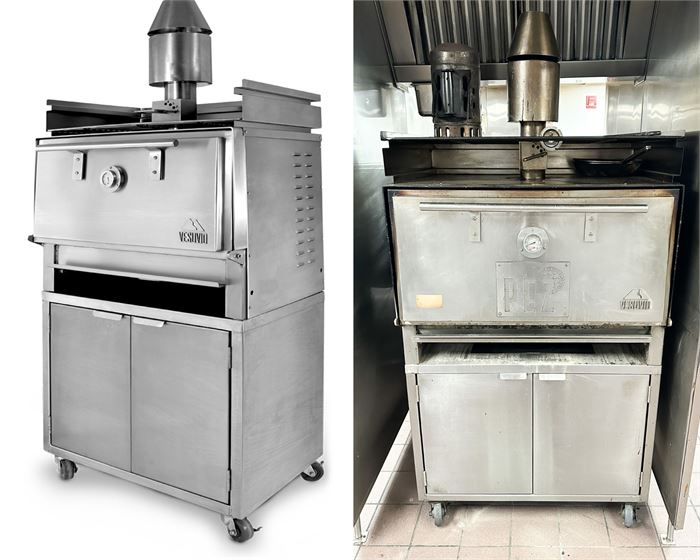 Vesuvio Largo Charcoal Oven With Insulated Firebox RETAIL PRICE: $28,000.00