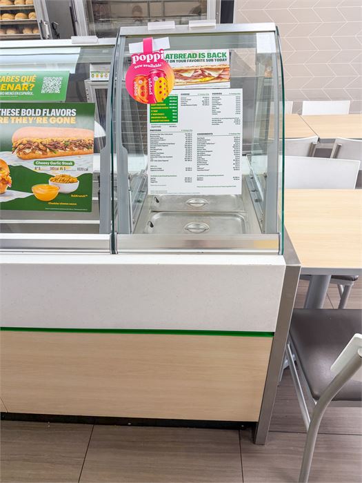 Duke 18" Hot Food Unit With Clearview Sneezeguard