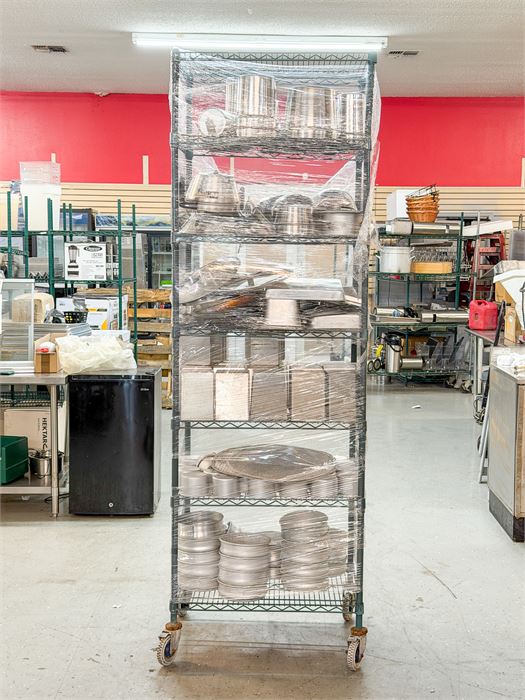 Combo Lot: Metro Rack Plus All Contents on Rack