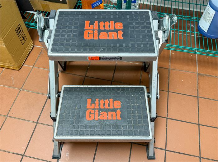🔥 Little Giant 2-Step Folding Safety Step Stool