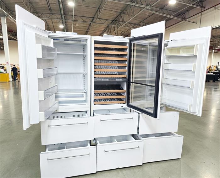 ❄️ Sub-Zero Refrigerator, Freezer & Wine Storage System – 82"W