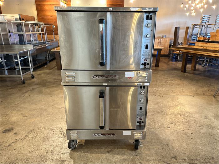 Southbend B Series Double Full Size Convection Ovens, Natural Gas