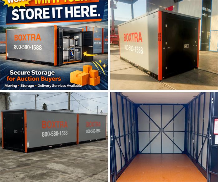 JUST WON EQUIPMENT? Store It With Boxtra