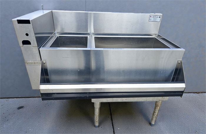 🍸 Krowne KR18-MS36R-10 Stainless Steel Ice Bin & Cocktail Service Station – 36"