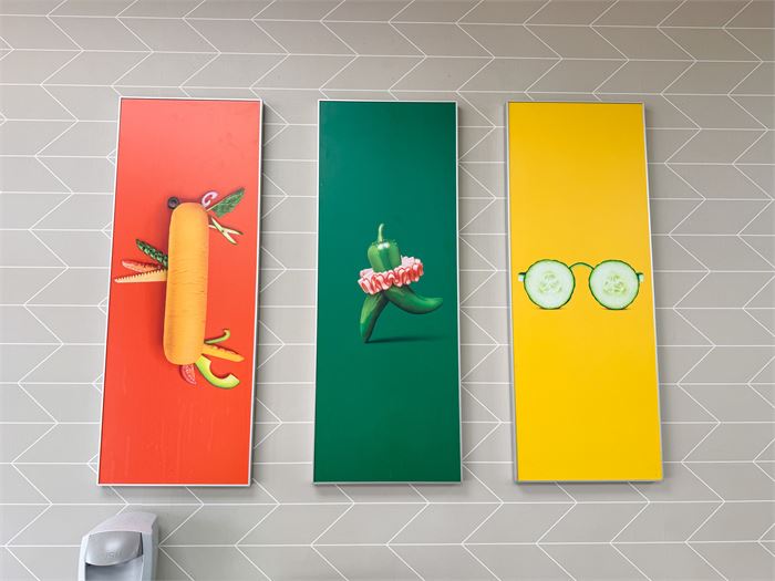 🖼️ Subway Wall Art Panels – Set of (3)