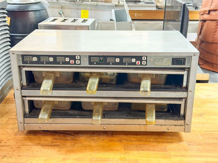 🔥 Carter-Hoffmann MC212S2-2DD Dual Compartment Warming Cabinet Retail $5,007 🔥