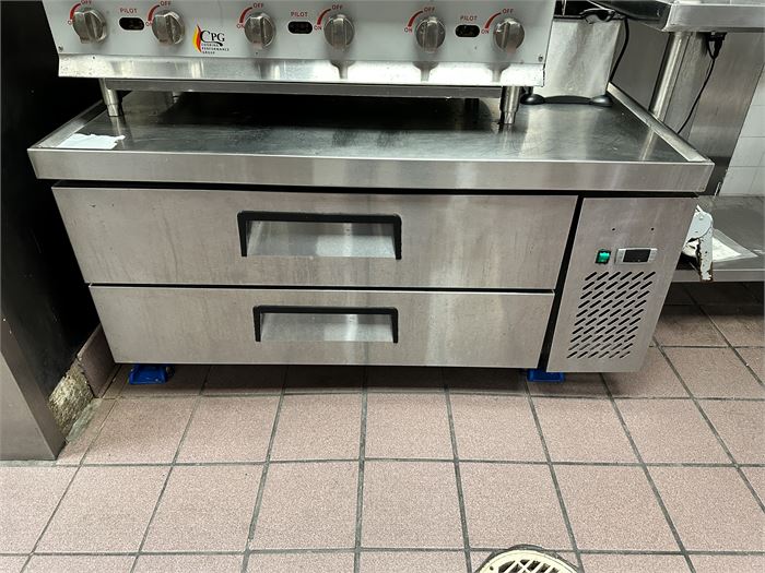 48" Refrigerated Chef's Base With Two Drawers