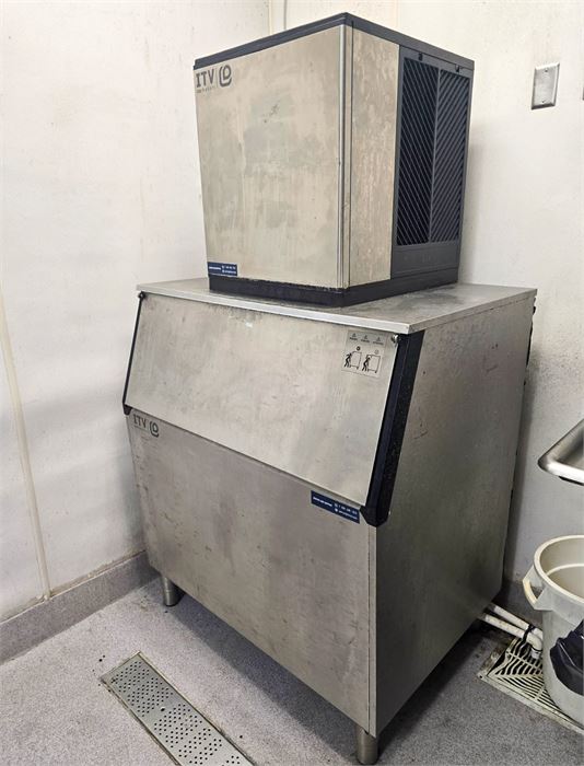 🧊 ITV Ice Makers SPIKA MS700  661 lbs/24hrs Half Cube Ice Machine Retail: $8K+