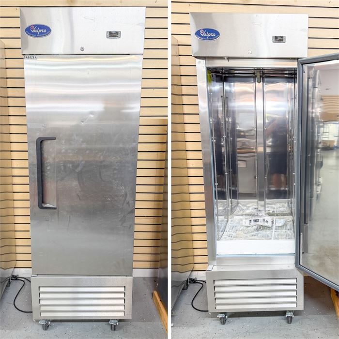 🆕🧊 NEW OUT OF BOX VALPRO VP19F-HC ONE-DOOR REACH-IN FREEZER