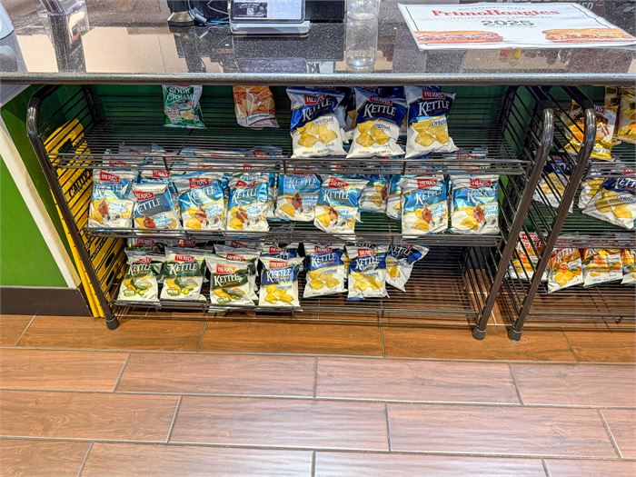 🛒🥔 Commercial 3-Tier Wire Merchandise Display Rack