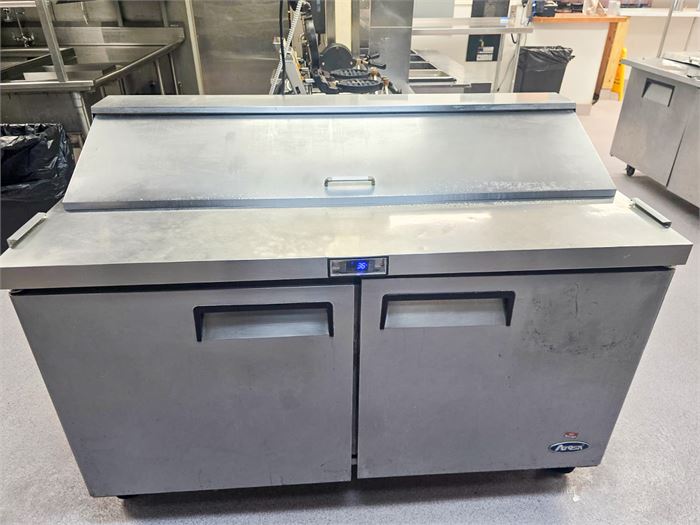 🥗 Atosa 48" Two Door Mega Top Refrigerated Sandwich Prep Table ❄️