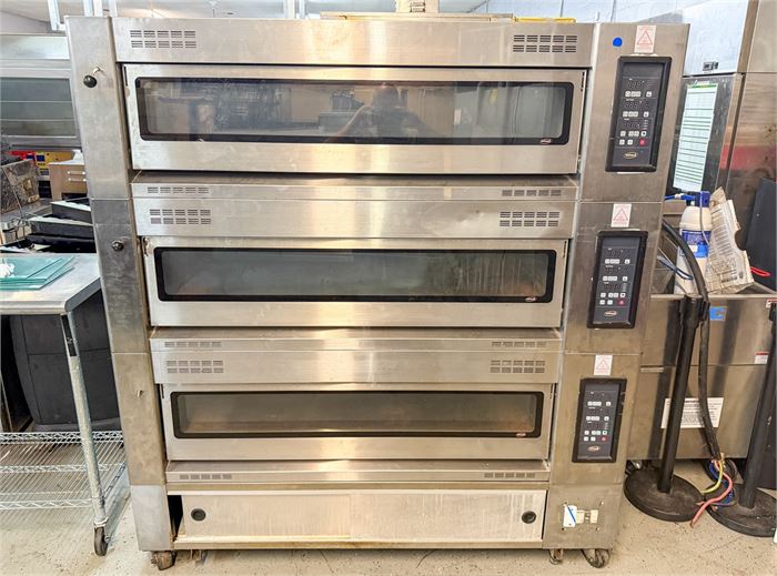 Softmill 3 Deck Commercial Bakery Oven – 3 Chamber Deck Oven – Digital Controls