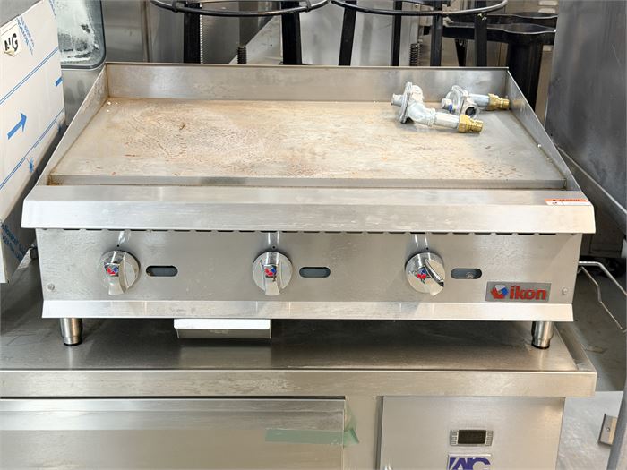 🔥 NEW Ikon IMG-36 36" Natural Gas Countertop Griddle – 90,000 BTU 🔥