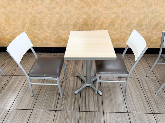 Table & (2) Chairs Dining Set