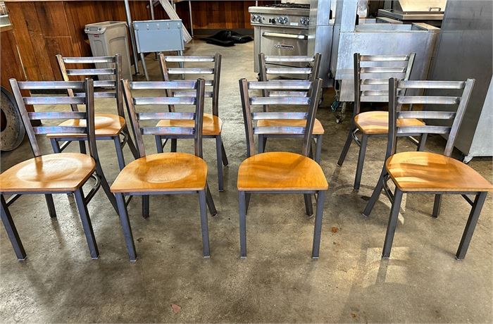 (8) Eight Dining Chairs ***Very Good Quality***