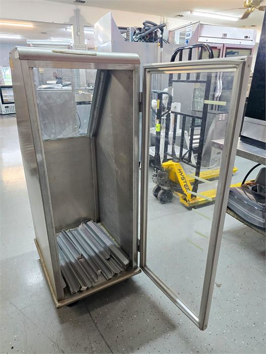 Bread Cabinet on Casters